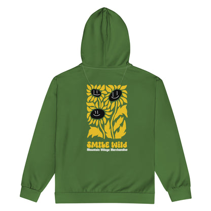 SmileWild Recycled Polyester Zip-up Hoodie - Limited