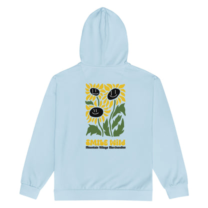 SmileWild Unisex zip-up hoodie