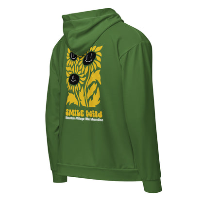 SmileWild Recycled Polyester Zip-up Hoodie - Limited