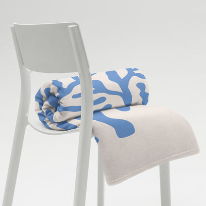 Matisse Blue Coral Reef Embrace Throw