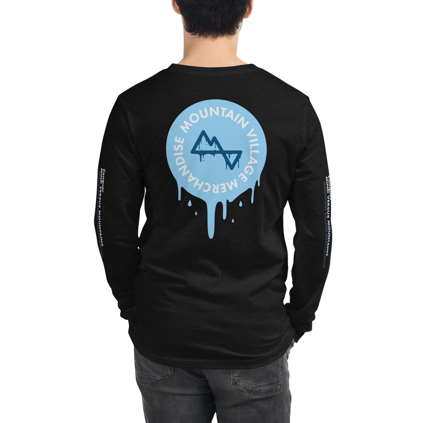 Misty Mountain Drip Long Sleeve Tee