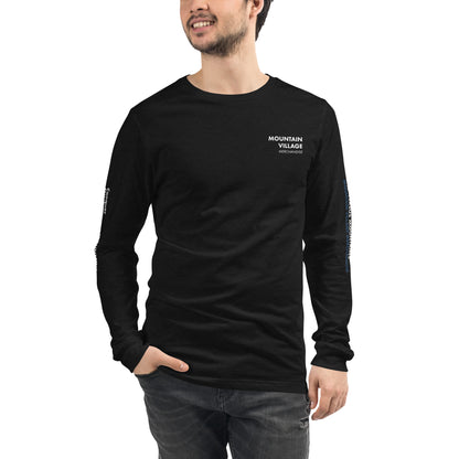 Misty Mountain Drip Long Sleeve Tee