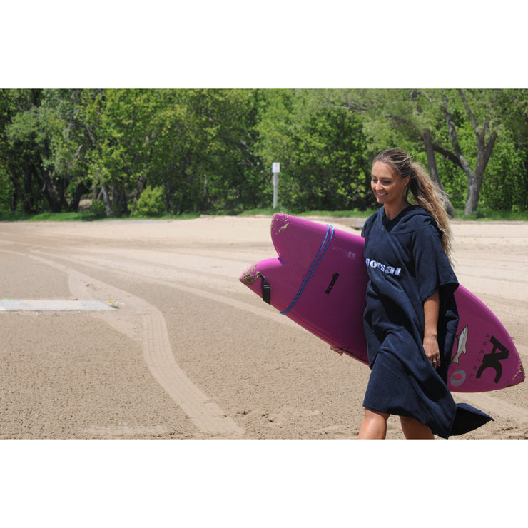 DORSAL Thick Microfiber Surf Poncho Robe for Wetsuit Changing Towel