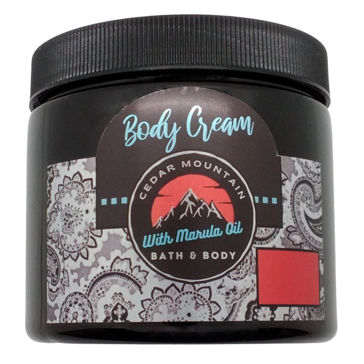 Cedar Mountain Daisy Mountain Scented Luxury Marula Oil Body Cream, 16 Oz