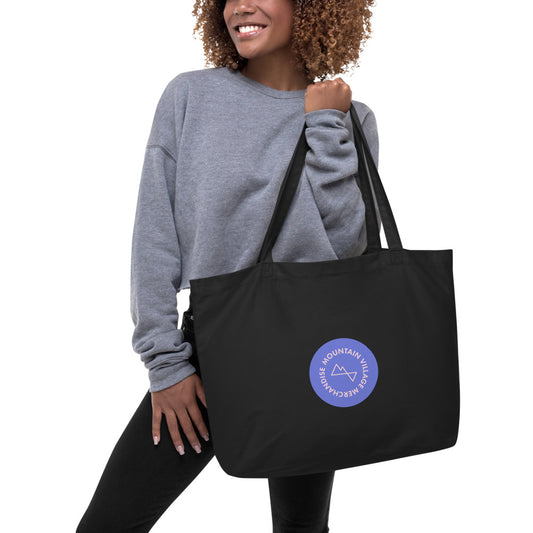 Large organic tote bag - Mountain Village Merchandise