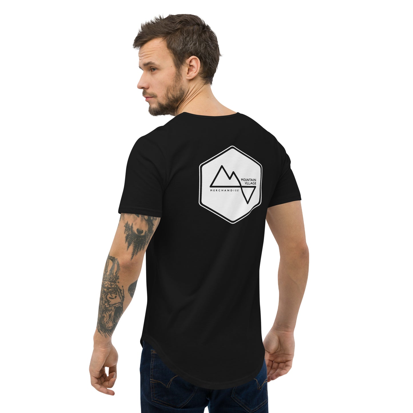 Men's Curved Hem T-Shirt