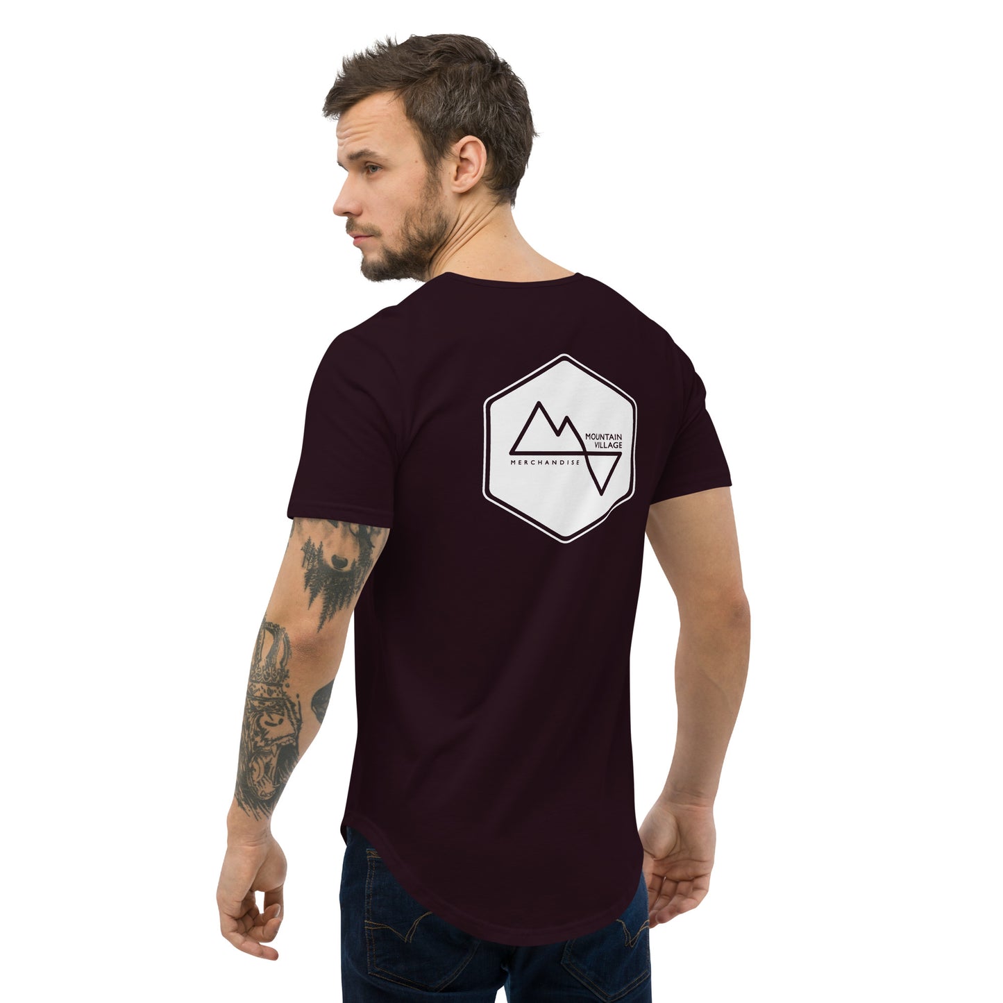 Men's Curved Hem T-Shirt