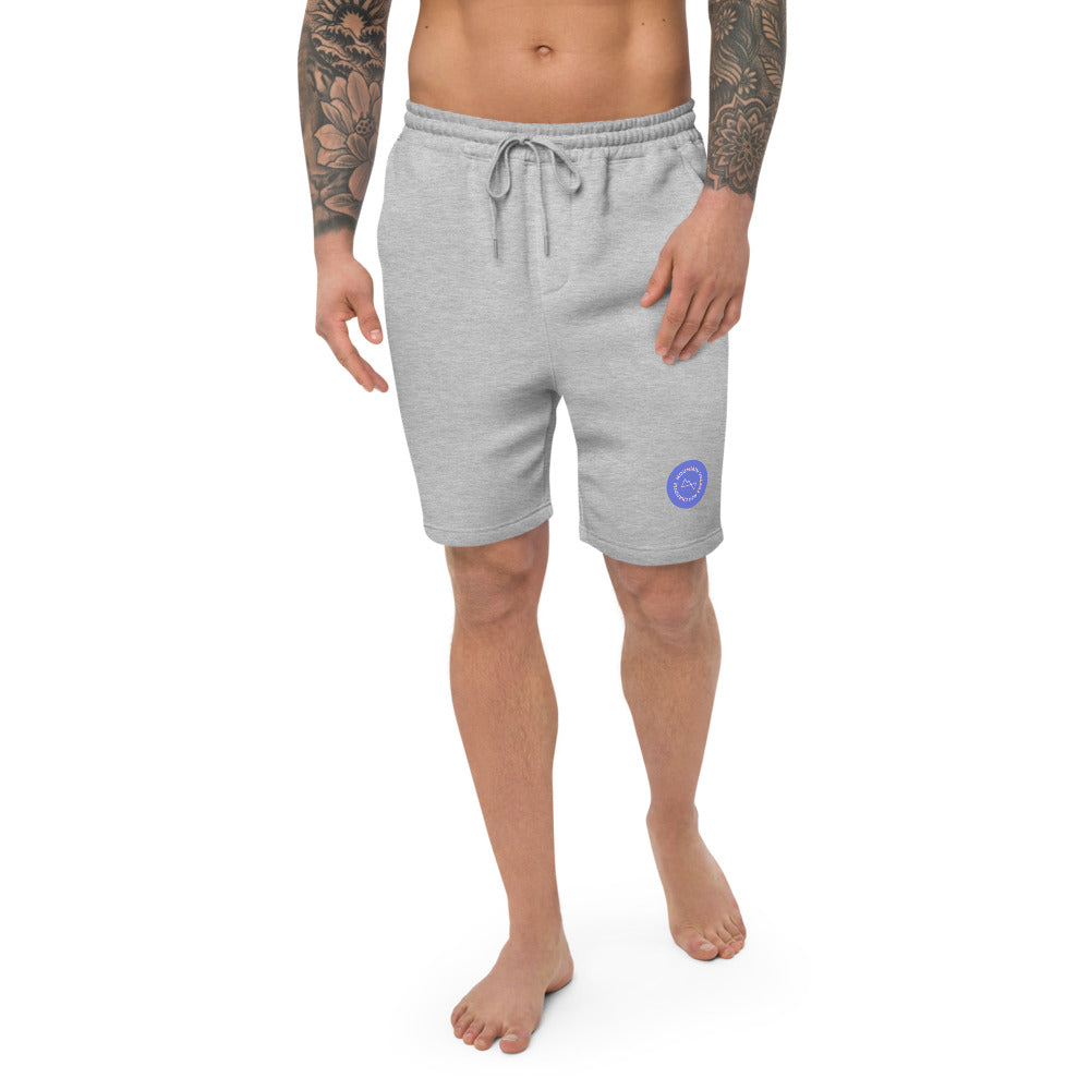 Fleece Short: The Hawiian: Blue: Knee High Cotton Short - Mountain Village Merchandise