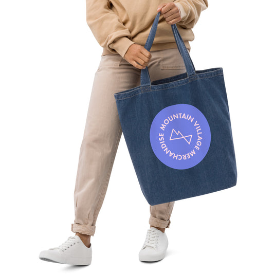 MVM: The ToteSack: Organic Denim Tote Bag - Mountain Village Merchandise