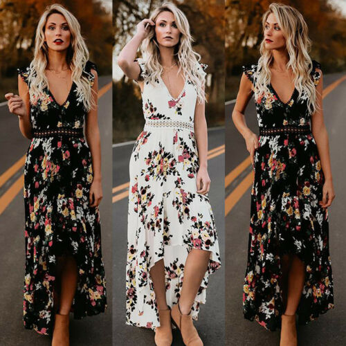 Women Elegant Vintage Boho Long Maxi Dress - Mountain Village Merchandise