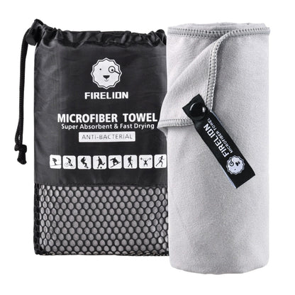 Quick Dry Microfibre Absorbent Sports & Travel Towel Compact