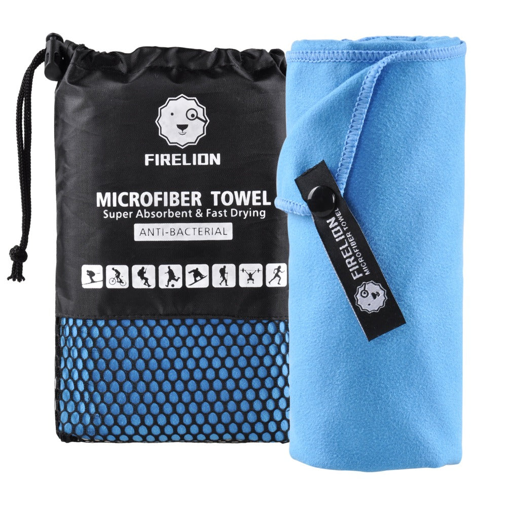 Quick Dry Microfibre Absorbent Sports & Travel Towel Compact