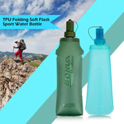 TPU Folding Water-bottle Running Hiking