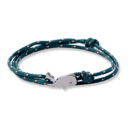 WhaleCharm: Rope Bracelet Charm - Mountain Village Merchandise