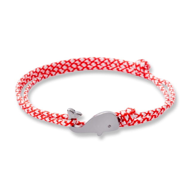 WhaleCharm: Rope Bracelet Charm - Mountain Village Merchandise