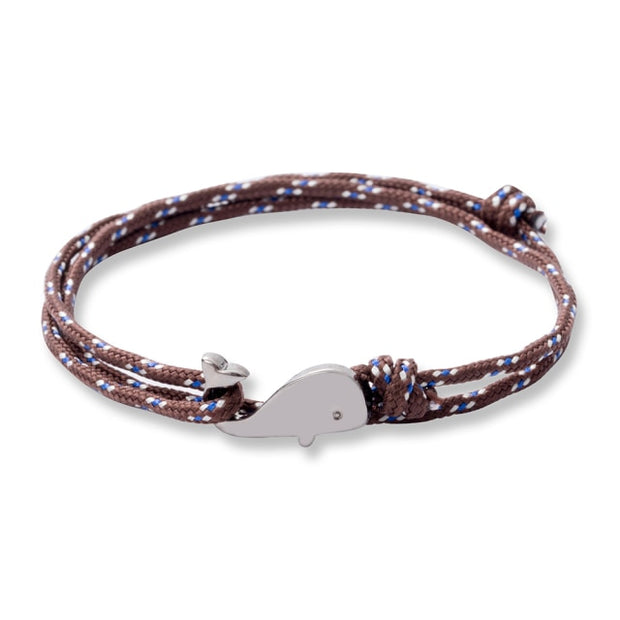 WhaleCharm: Rope Bracelet Charm - Mountain Village Merchandise