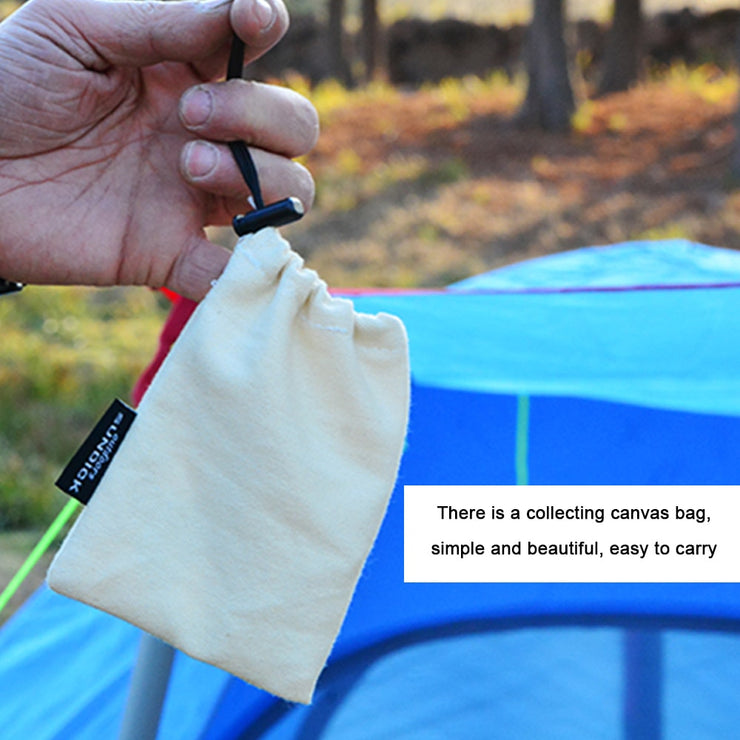 Camping Tripod Easy Assistant Clip - BlueCarry Bag