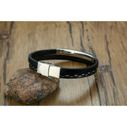 Customizable Leather Charm Bracelet - Mountain Village Merchandise