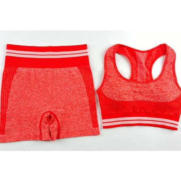 LAISIYI: Womens Workout Fitness Suit Running Outdoor Athletic Yoga Short