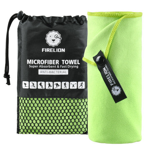Quick Dry Microfibre Absorbent Sports & Travel Towel Compact