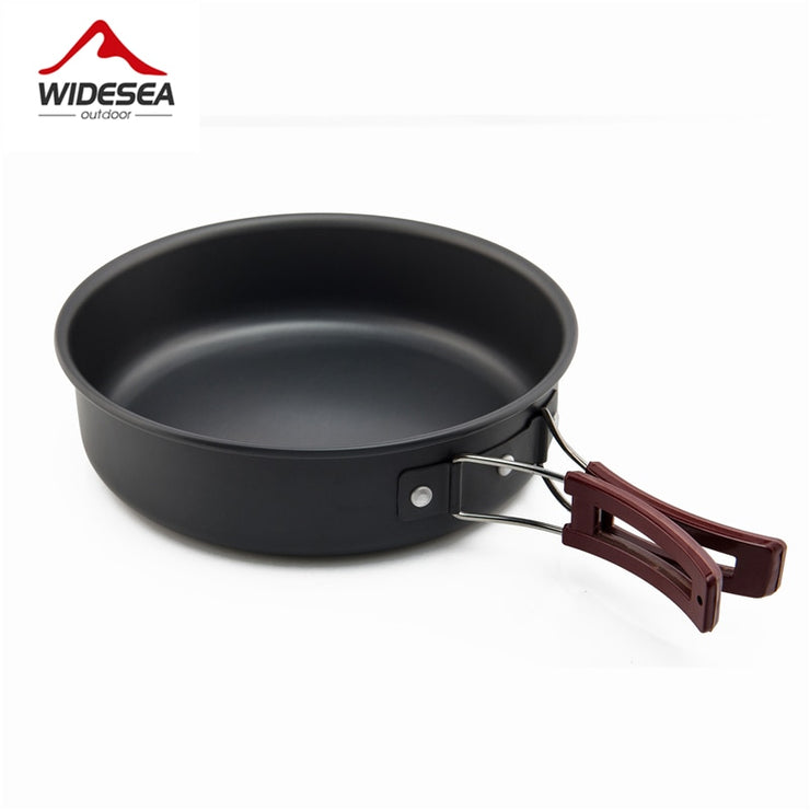 WIDESEA: 4Pc Camping Cook Set Backpacking Kit