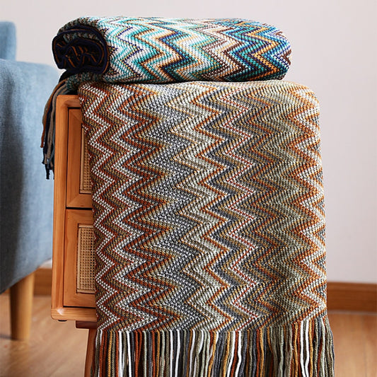 Bohemian Nordic Style Blankets: Mountain Village Merchandise - Mountain Village Merchandise