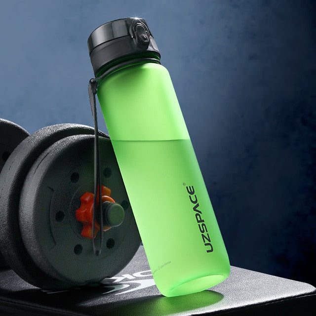 UZSpace: 350mL - 1000mL BPA Free Gym & Travel Water Bottle