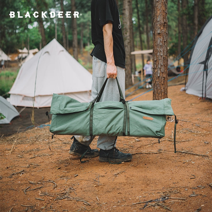 BlackDeer: Canvas Sport Gear Bag & Camping Bag