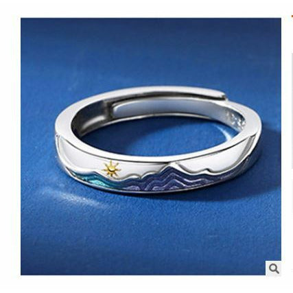 Mountain and Sea Fashion Ring for Her