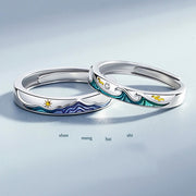 Mountain and Sea Fashion Ring for Her