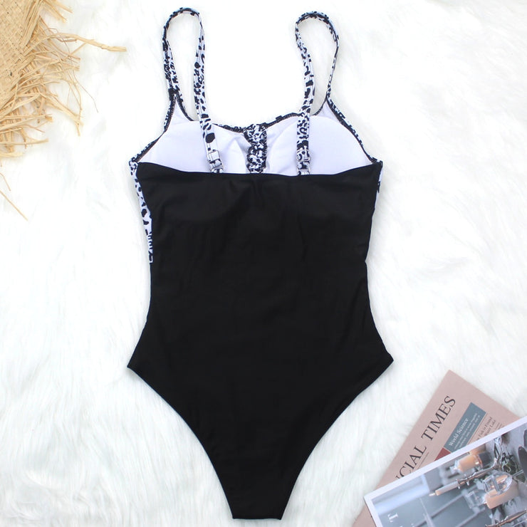 one piece swimsuits for women - black