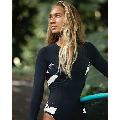 SPORTLIKE: One-piece Surfing Long Sleeve Swimsuit