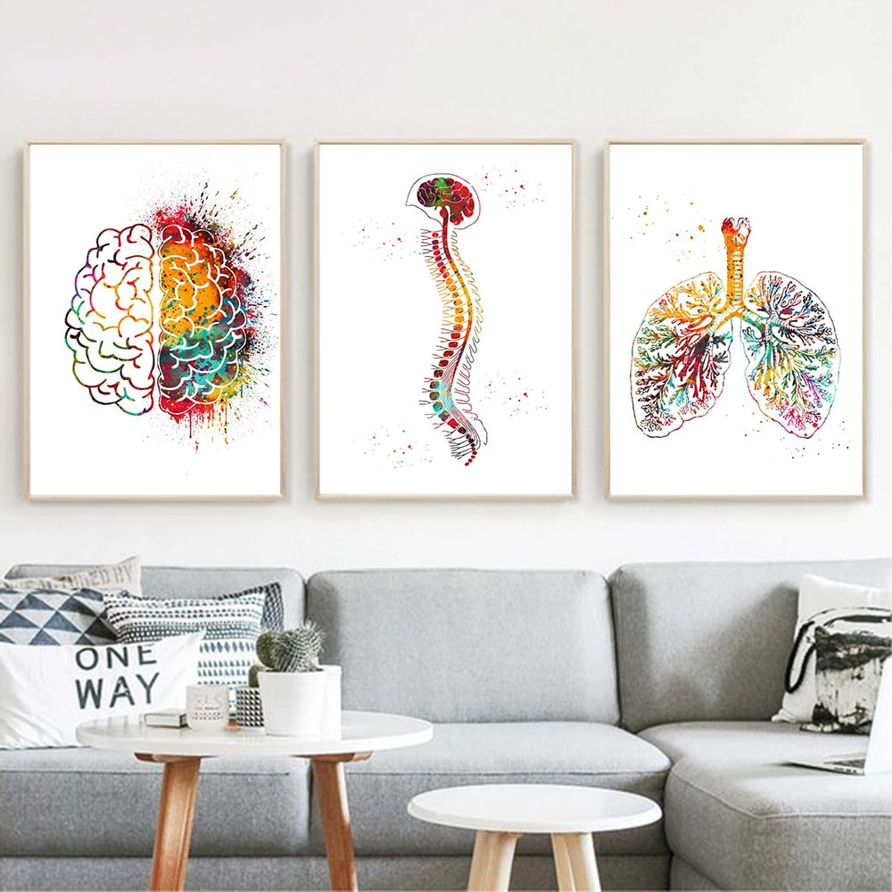 The Anatomy of Anatomy: Abstract & Modern Art - Mountain Village Merchandise