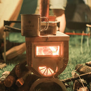 Hike-out: Titanium Tent Heater & Conduction Stove Top