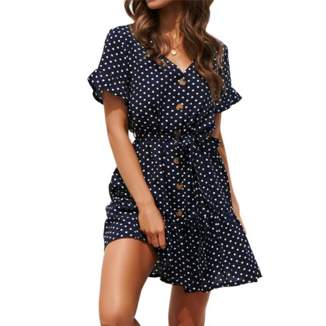 Women Summer Beach Chiffon Dress - Mountain Village Merchandise