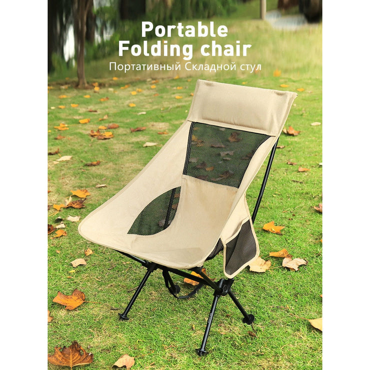 UltraLite 600D Camp-Chair with Pillow - Mountain Village Merchandise