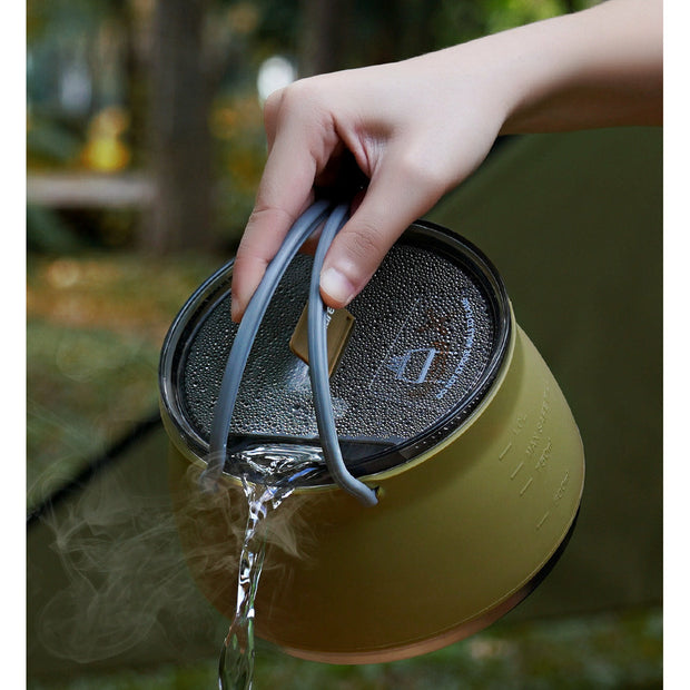 Silicone Folding KettlePot Backpacking Variants