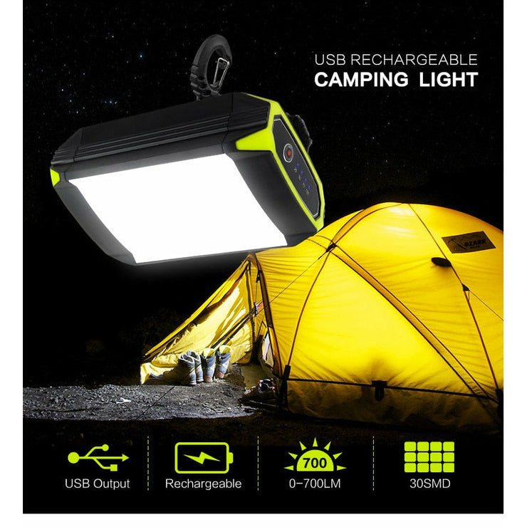 D230 LED USB Charging Portable Camping Tent Hook Light