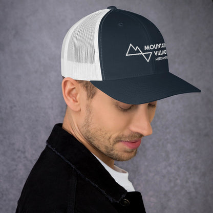 Trucker Cap: Mountain Village Merchandise Accessories - Mountain Village Merchandise