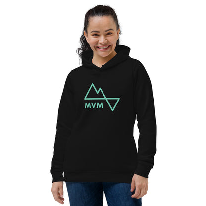 Women's eco fitted hoodie - Mountain Village Merchandise