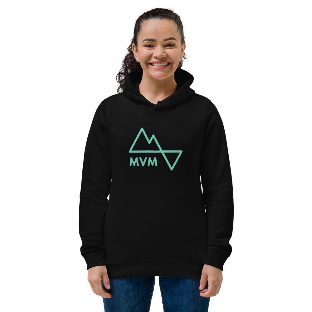 Women's eco fitted hoodie - Mountain Village Merchandise