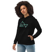 Women's eco fitted hoodie - Mountain Village Merchandise