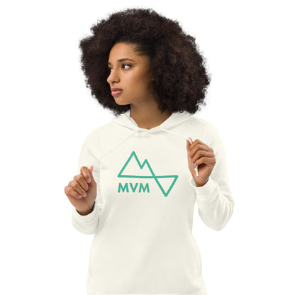 Women's eco fitted hoodie - Mountain Village Merchandise