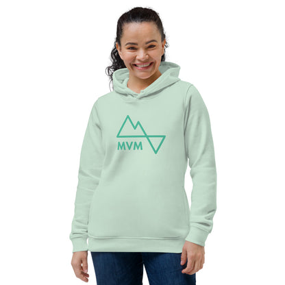 Women's eco fitted hoodie - Mountain Village Merchandise