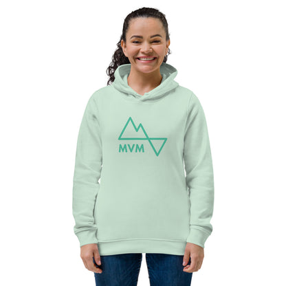 Women's eco fitted hoodie - Mountain Village Merchandise