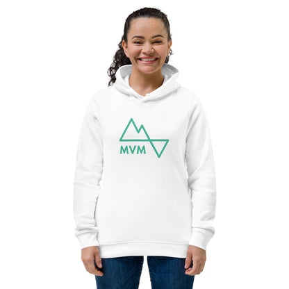 Women's eco fitted hoodie - Mountain Village Merchandise