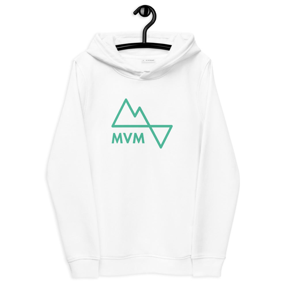 Women's eco fitted hoodie - Mountain Village Merchandise